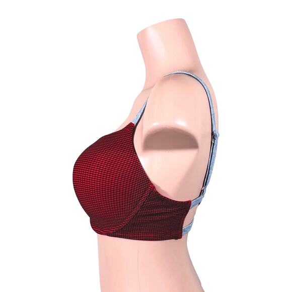 VICTORIAS SECRET LINED PERFECT COVERAGE BRA 36DD - Picture 4 of 12